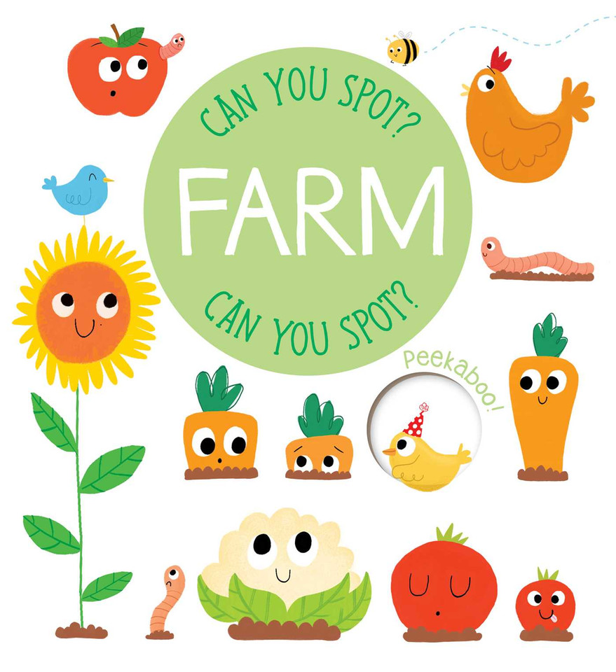 Can You Spot? - Farm (Can You Spot?) book cover by Little Genius Books