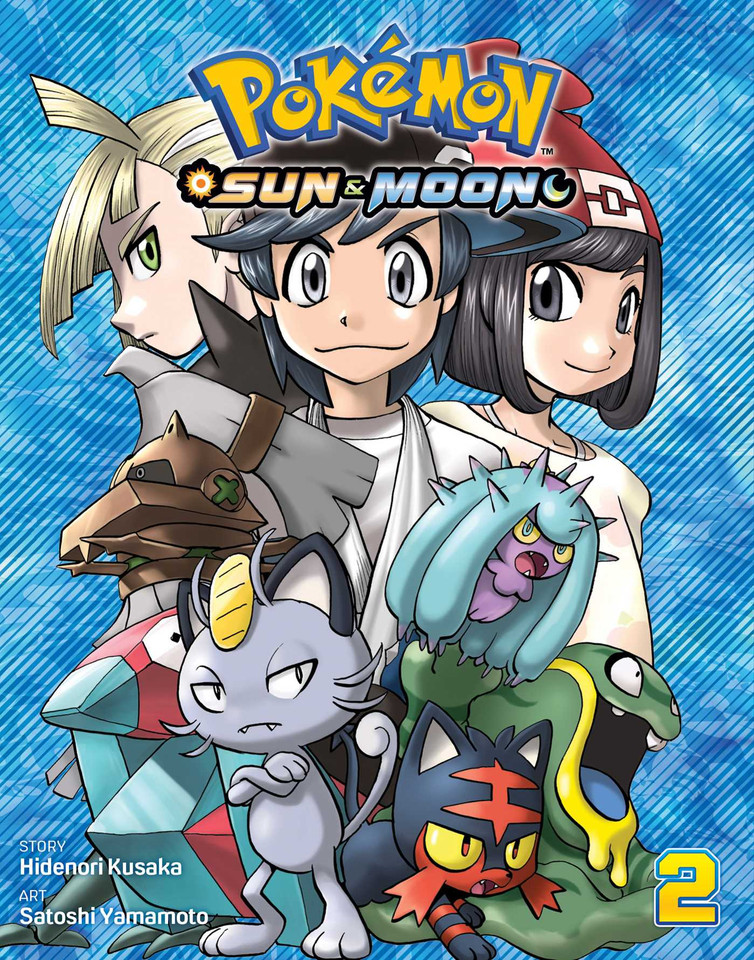 Pokémon: Sun & Moon, Vol. 2 (Pokémon: Sun & Moon) book cover by Hidenori Kusaka
