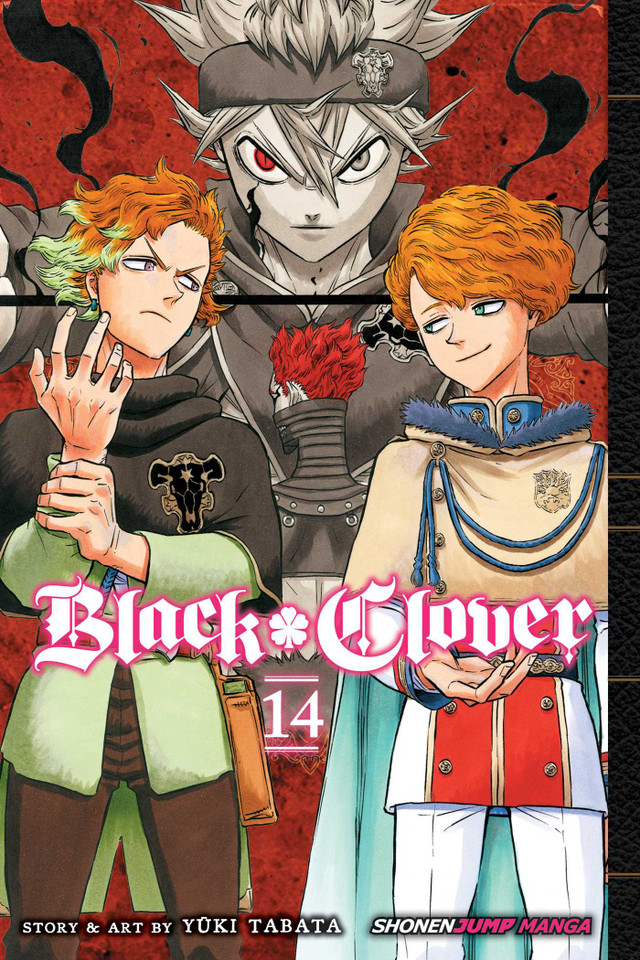 Black Clover, Vol. 14: Gold and Black Sparks (Black Clover) book cover by Yuki Tabata