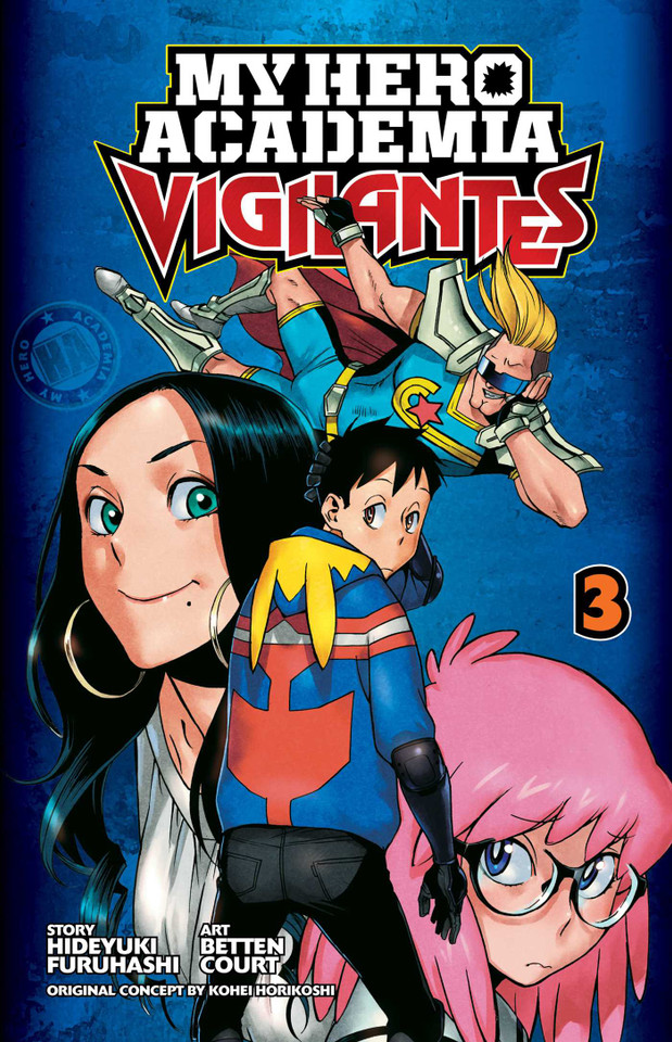 My Hero Academia: Vigilantes, Vol. 3 (My Hero Academia: Vigilantes) book cover by Kohei Horikoshi, Hideyuki Furuhashi
