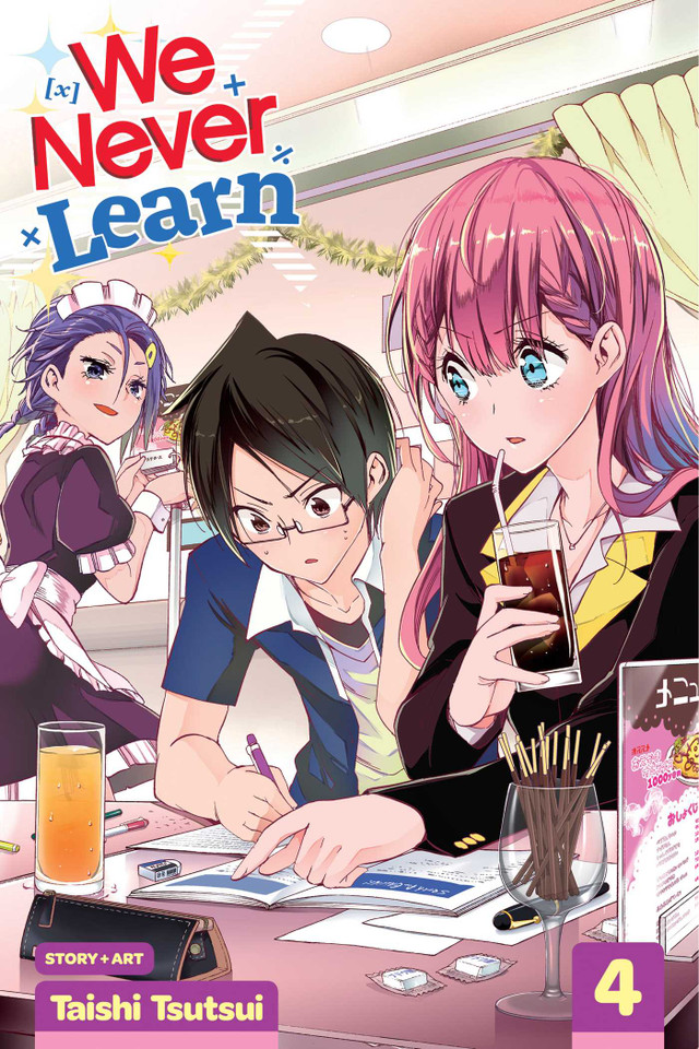 We Never Learn, Vol. 4: A Lost Lamb in New Territory Encounters [X] (We Never Learn) book cover by Taishi Tsutsui