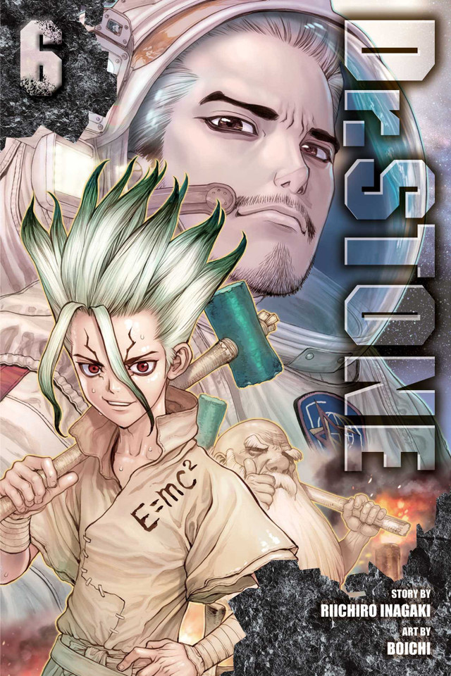 Dr. STONE, Vol. 6: Stone Wars (Dr. STONE) book cover by Riichiro Inagaki