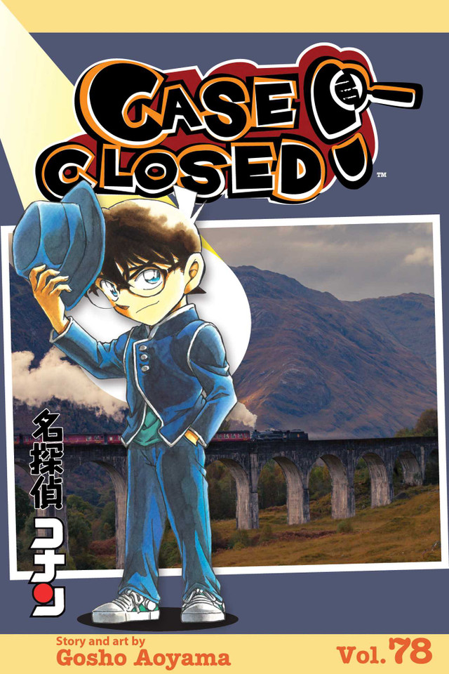 Case Closed, Vol. 78: MYSTERY TRAIN (Case Closed) book cover by Gosho Aoyama