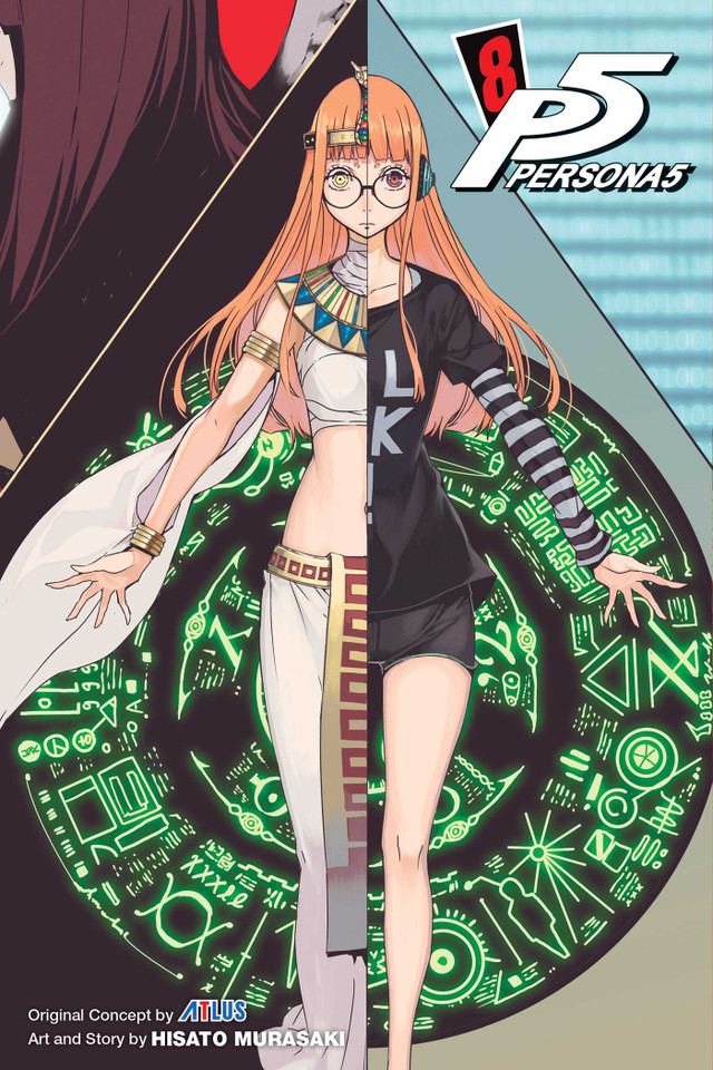 Persona 5, Vol. 8 (Persona 5) book cover by Atlus, Hisato Murasaki