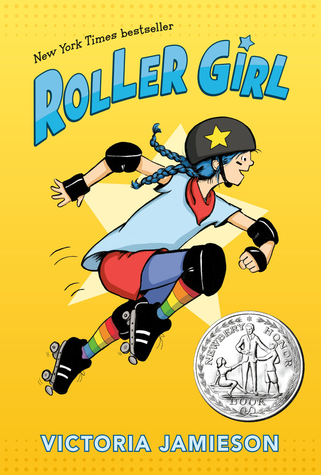 Roller Girl: (Newbery Honor Award Winner) book cover by Victoria Jamieson