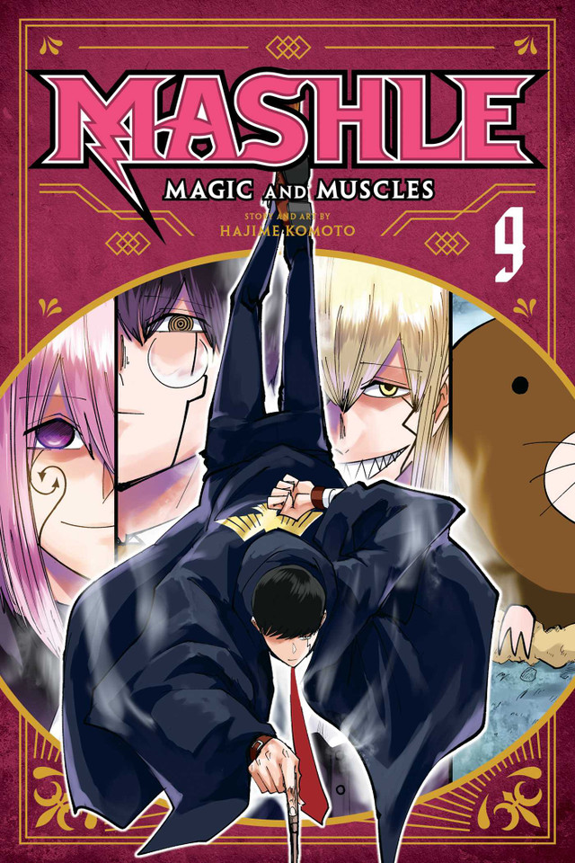Mashle: Magic and Muscles, Vol. 9 (Mashle: Magic and Muscles) book cover by Hajime Komoto