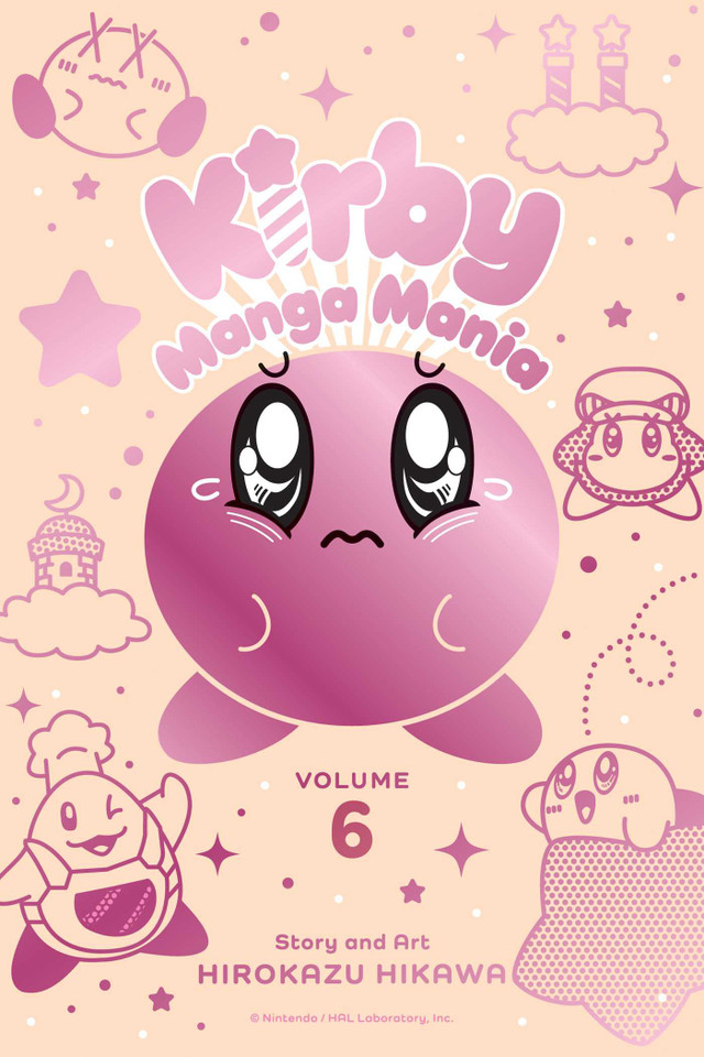 Kirby Manga Mania, Vol. 6 (Kirby Manga Mania) book cover by Hirokazu Hikawa