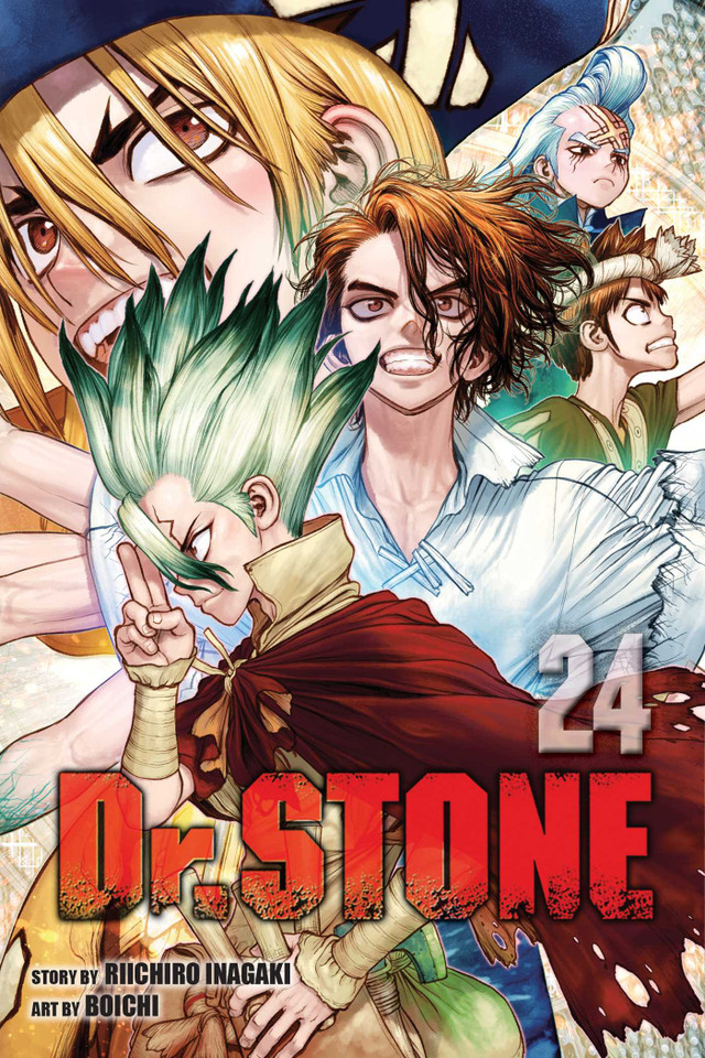 Dr. STONE, Vol. 24: Stone To Space (Dr. STONE) book cover by Riichiro Inagaki