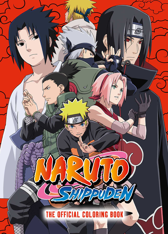 NARUTO SHIPPUDEN: The Official Coloring Book (Naruto Shippuden: The Official Coloring Book) book cover by VIZ Media