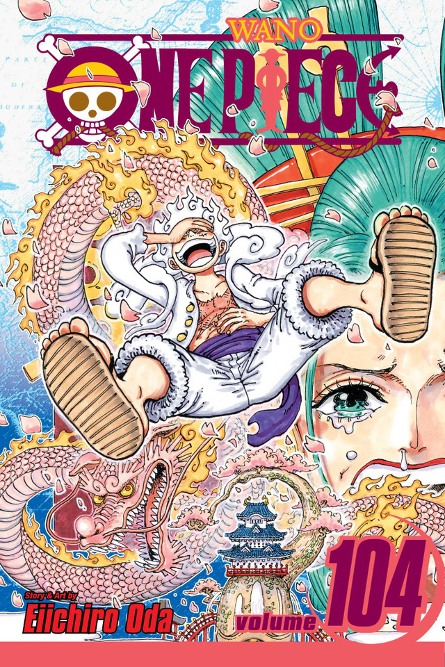 One Piece, Vol. 104 (One Piece) book cover by Eiichiro Oda