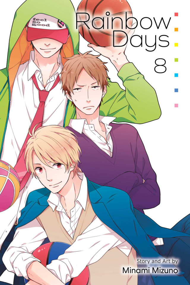 Rainbow Days, Vol. 8 (Rainbow Days) book cover by Minami Mizuno