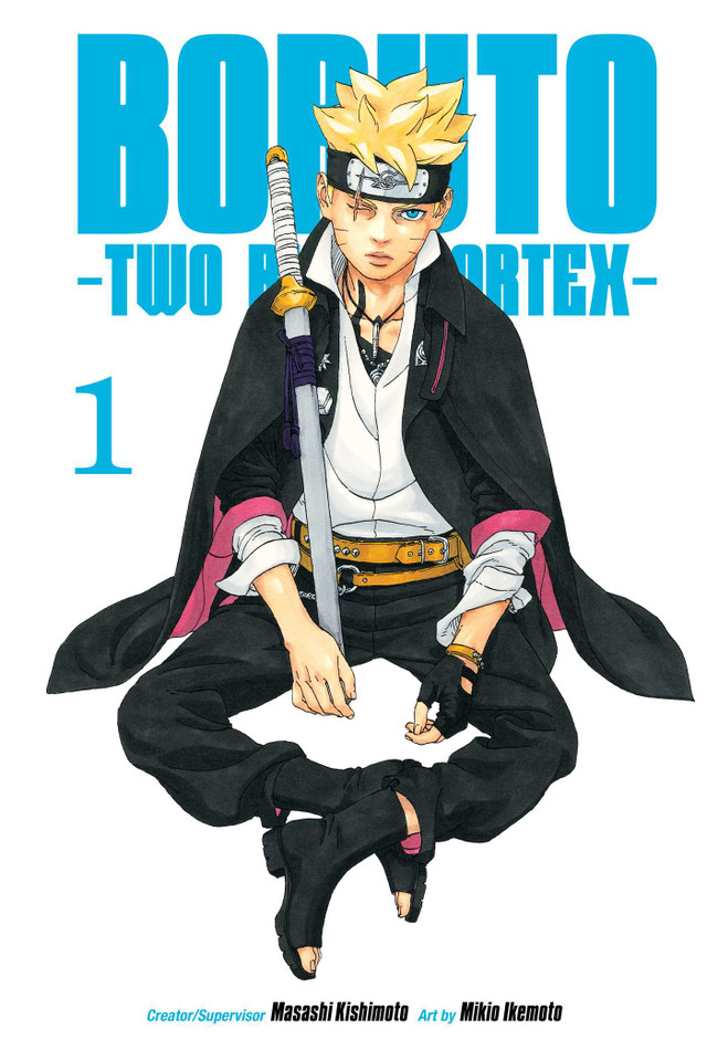 Boruto: Two Blue Vortex, Vol. 1 (Boruto: Two Blue Vortex) book cover by Masashi Kishimoto