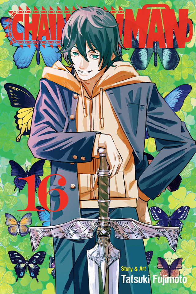 Chainsaw Man, Vol. 16 (Chainsaw Man) book cover by Tatsuki Fujimoto