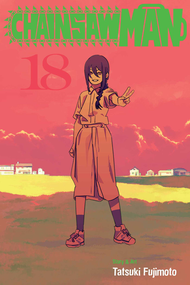 Chainsaw Man, Vol. 18 (Chainsaw Man) book cover by Tatsuki Fujimoto