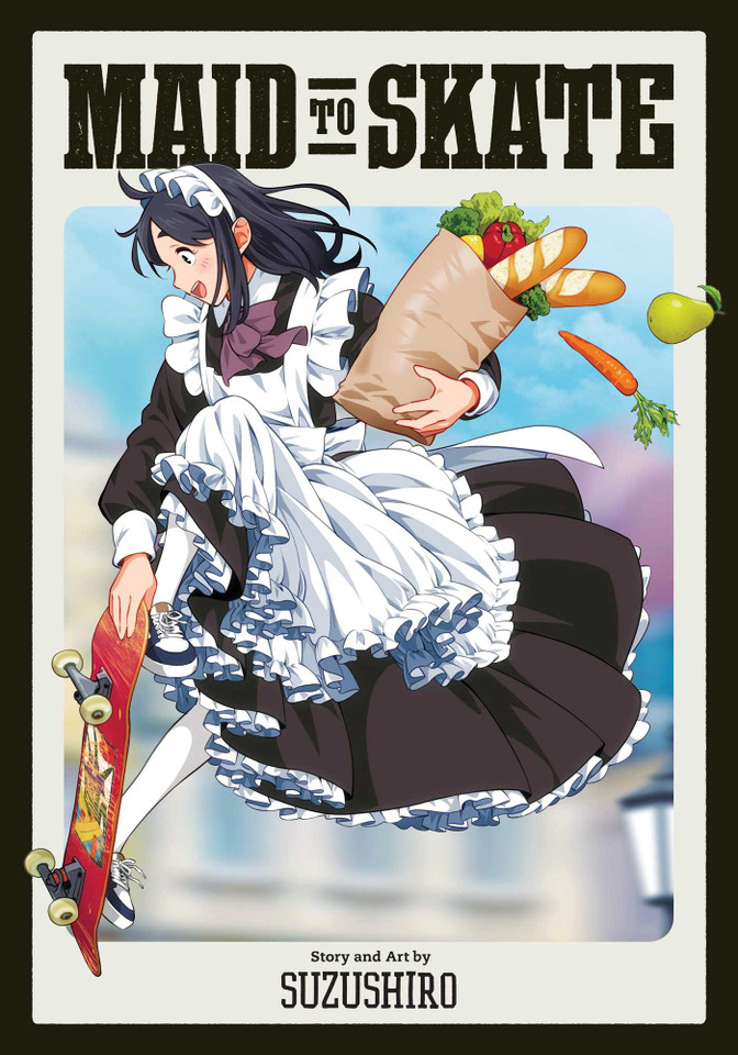 Maid to Skate (Maid to Skate) book cover by Suzushiro