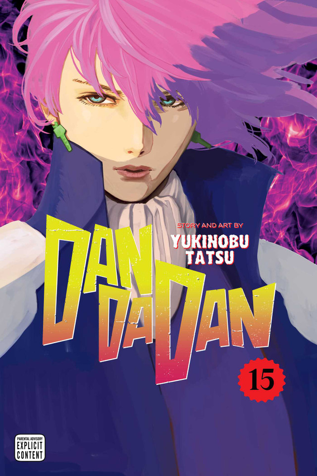 Dandadan, Vol. 15 (Dandadan) book cover by Yukinobu Tatsu