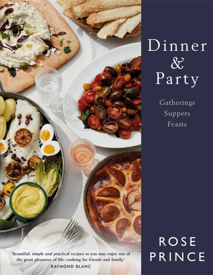 Dinner & Party: Gatherings. Suppers. Feasts. book cover by Rose Prince
