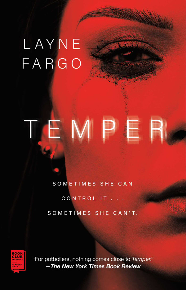 Temper book cover by Layne Fargo