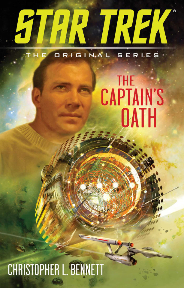 The Captain's Oath (Star Trek: The Original Series) book cover by Christopher L. Bennett
