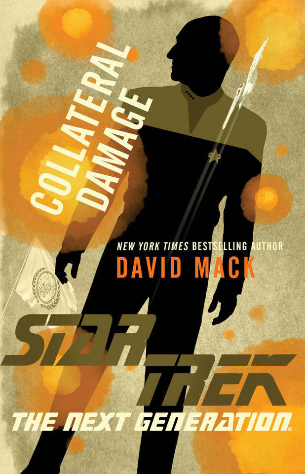 Collateral Damage (Star Trek: The Next Generation) book cover by David Mack