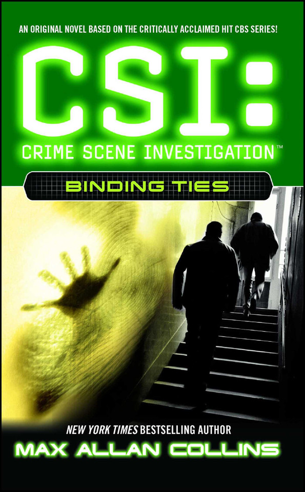 Binding Ties (CSI) book cover by Max Allan Collins