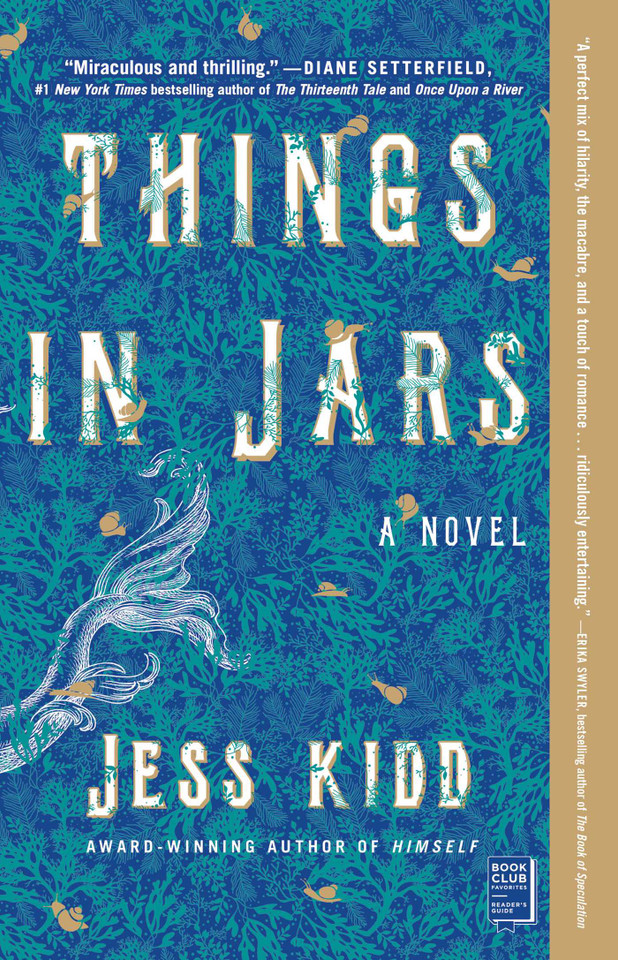 Things in Jars: A Novel book cover by Jess Kidd