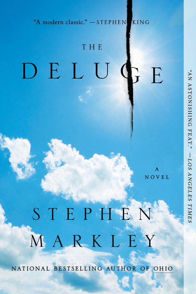 The Deluge book cover by Stephen Markley