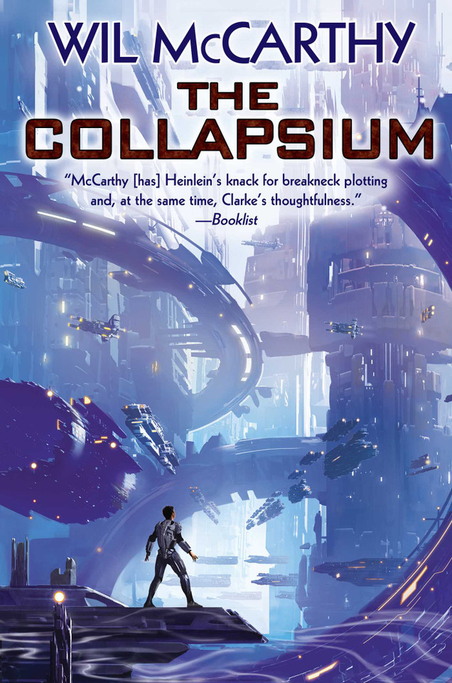 The Collapsium (Queendom of Sol) book cover by Wil Mccarthy