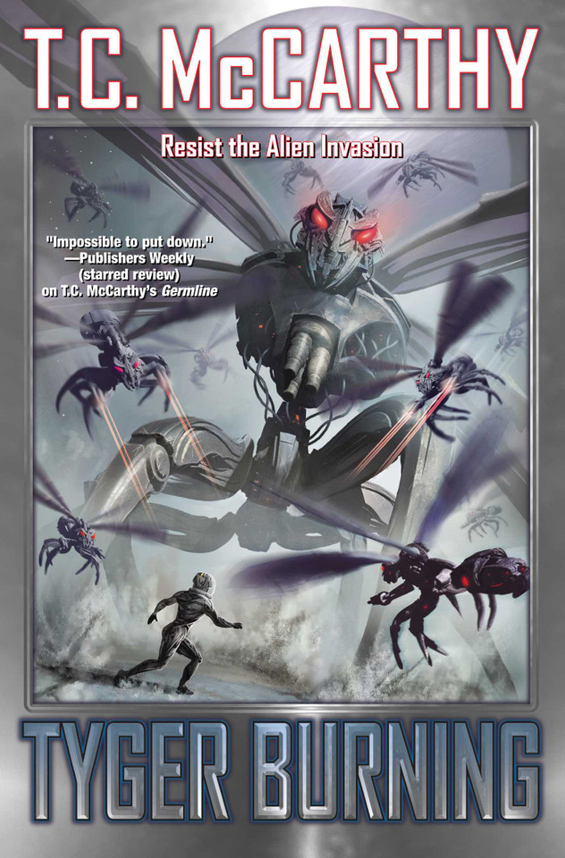 Tyger Burning book cover by T. C. McCarthy