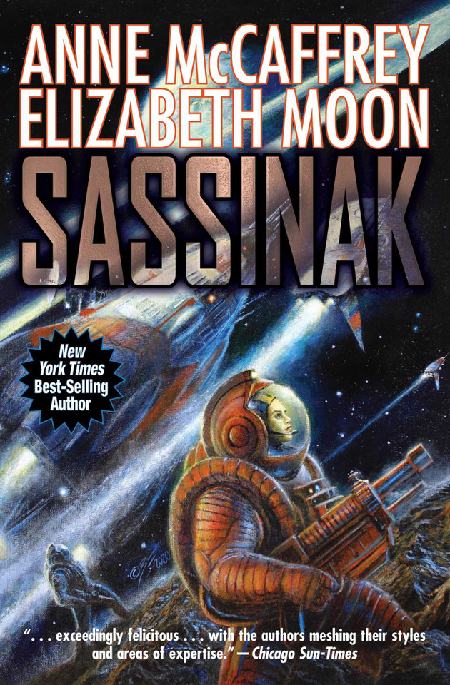 Sassinak book cover by Anne McCaffrey, Elizabeth Moon