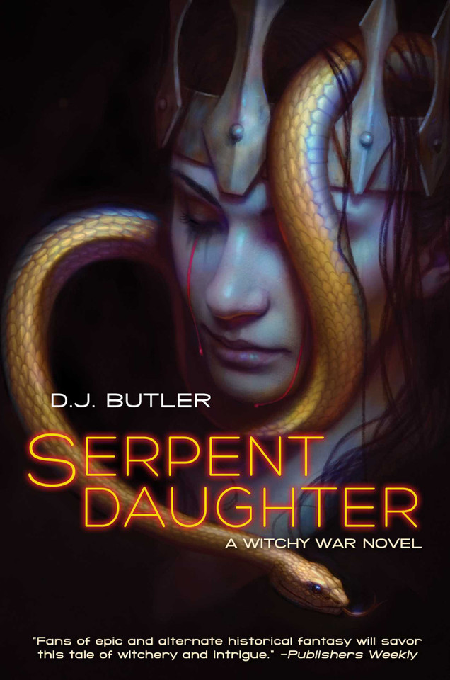Serpent Daughter (Witchy War) book cover by D.J. Butler