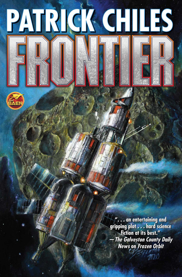 Frontier book cover by Patrick Chiles