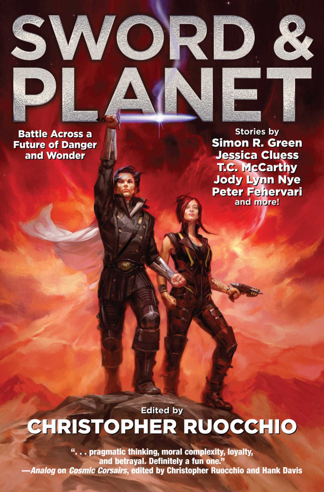 Sword & Planet book cover by 