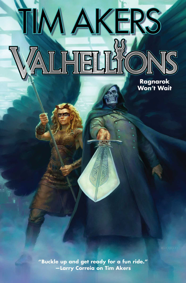 Valhellions (Knight Watch) book cover by Tim Akers