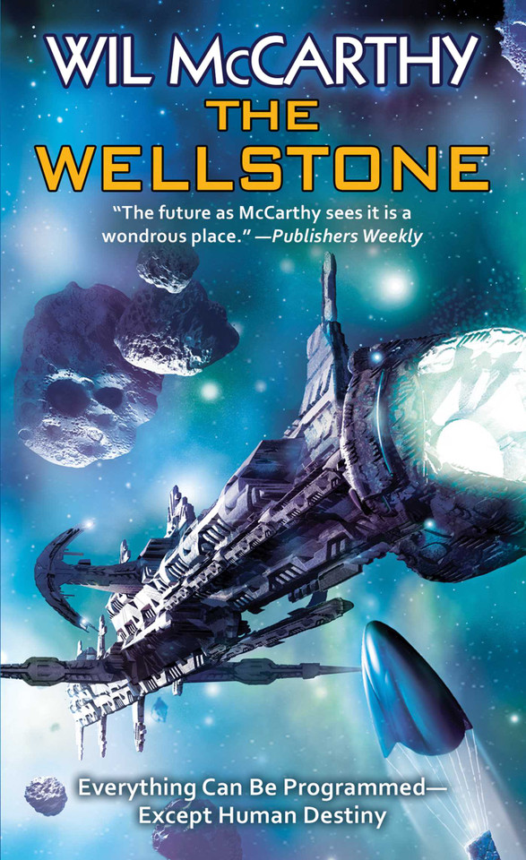 The Wellstone (Queendom of Sol) book cover by Wil Mccarthy