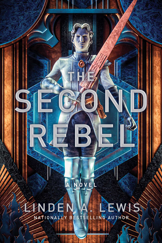 The Second Rebel (The First Sister trilogy) book cover by Linden A. Lewis