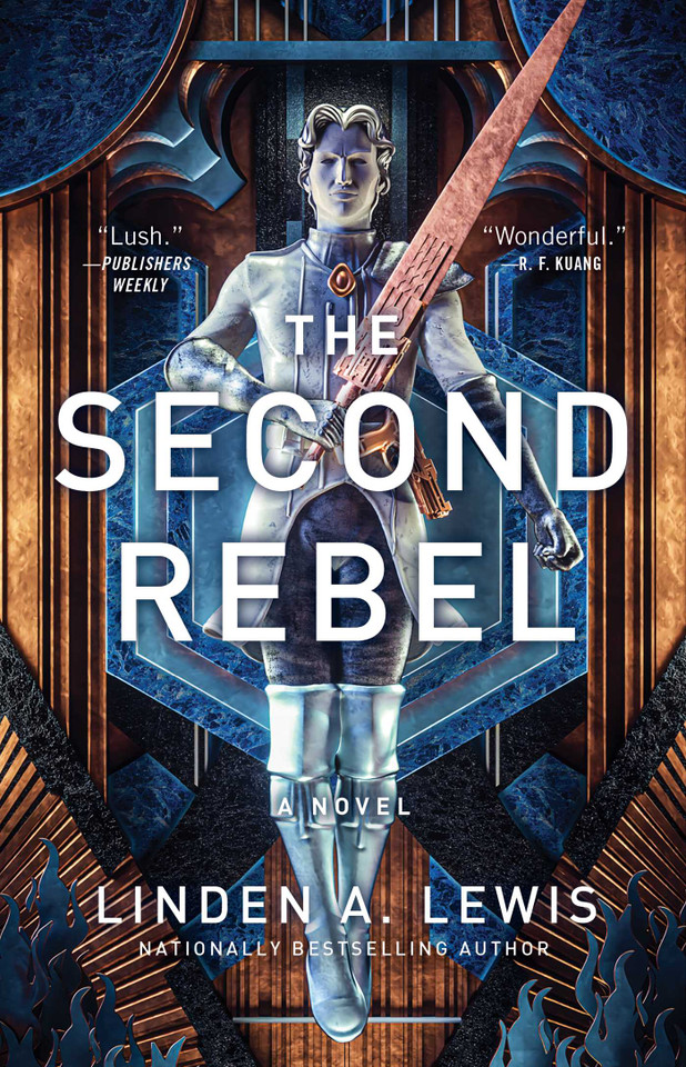 The Second Rebel (The First Sister trilogy) book cover by Linden A. Lewis