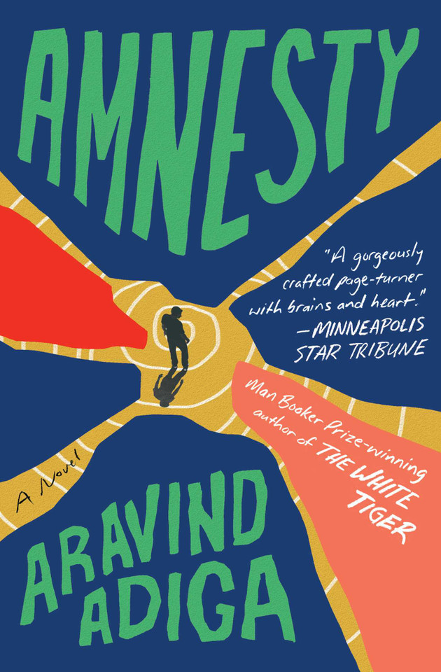 Amnesty: A Novel book cover by Aravind Adiga