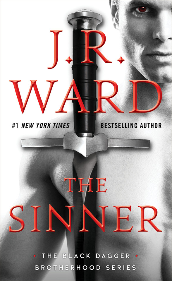 The Sinner (The Black Dagger Brotherhood series) book cover by J.R. Ward