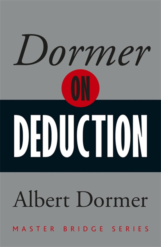 Dormer on Deduction book cover by Albert Dormer