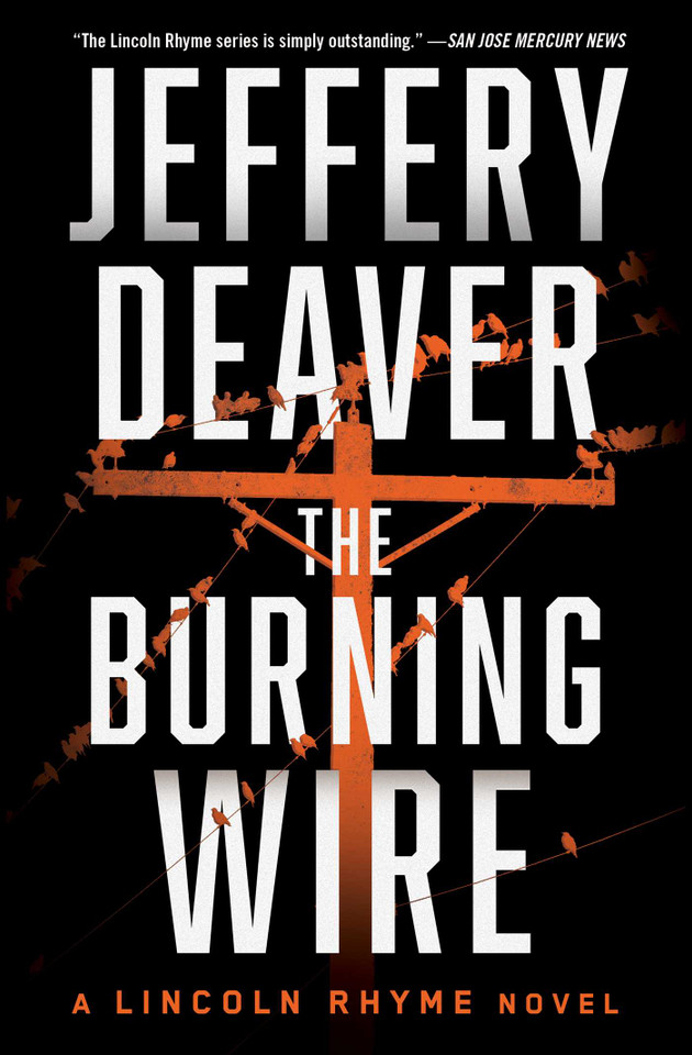 The Burning Wire (Lincoln Rhyme Novel) book cover by Jeffery Deaver
