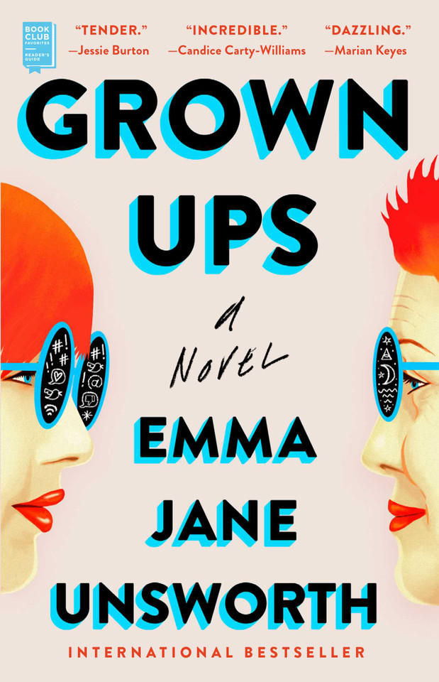 Grown Ups: A Novel book cover by Emma Jane Unsworth