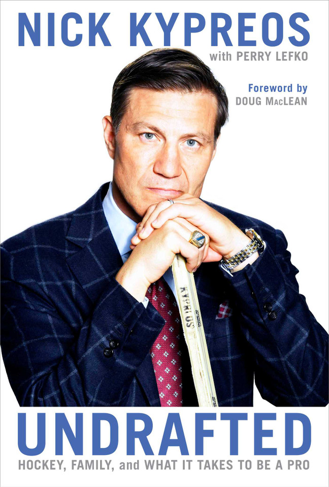 Undrafted: Hockey, Family, and What It Takes to Be a Pro book cover by Nick Kypreos