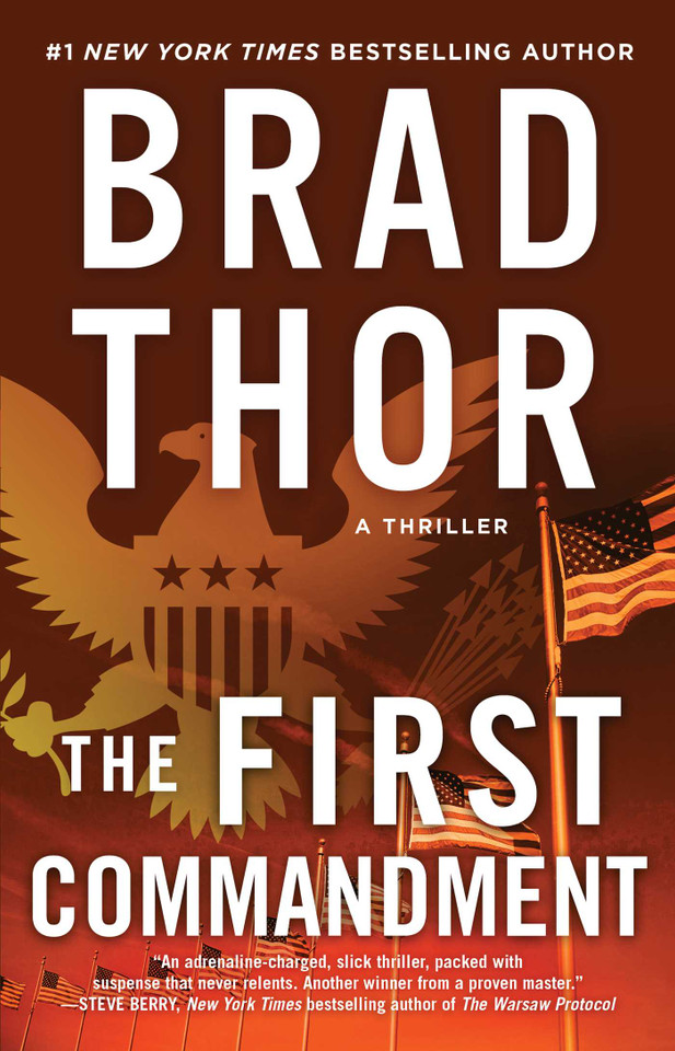 The First Commandment: A Thriller (The Scot Harvath Series) book cover by Brad Thor
