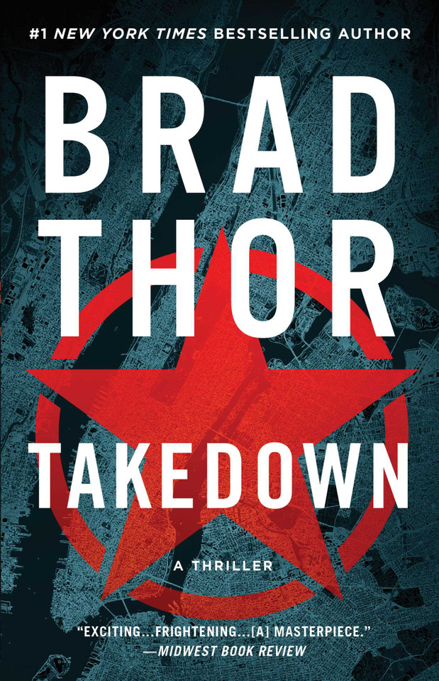 Takedown: A Thriller (The Scot Harvath Series) book cover by Brad Thor