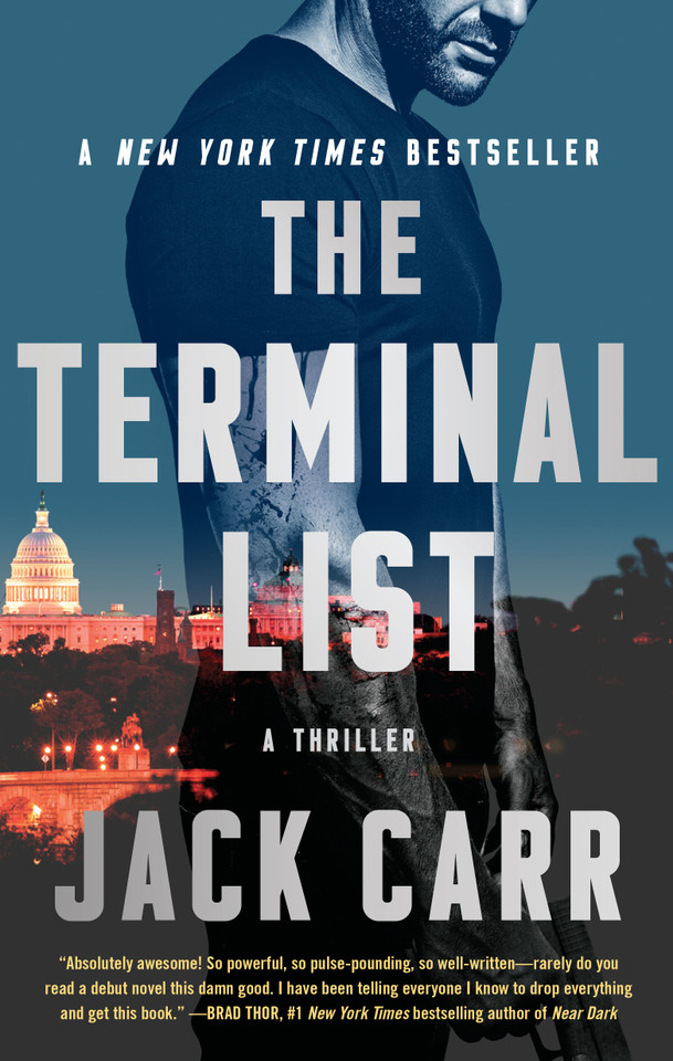 The Terminal List: A Thriller (Terminal List) book cover by Jack Carr