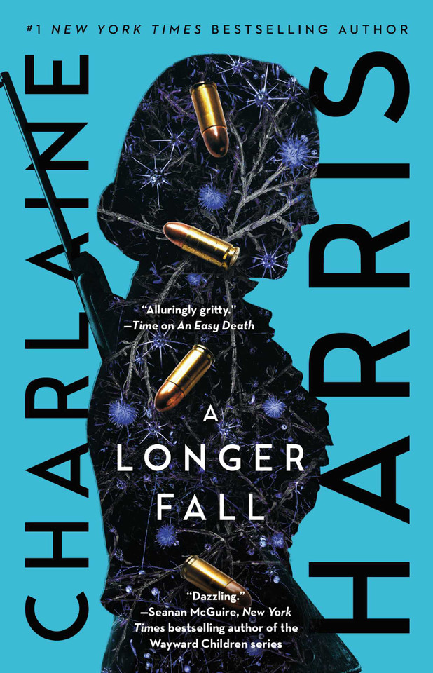 A Longer Fall (Gunnie Rose) book cover by Charlaine Harris
