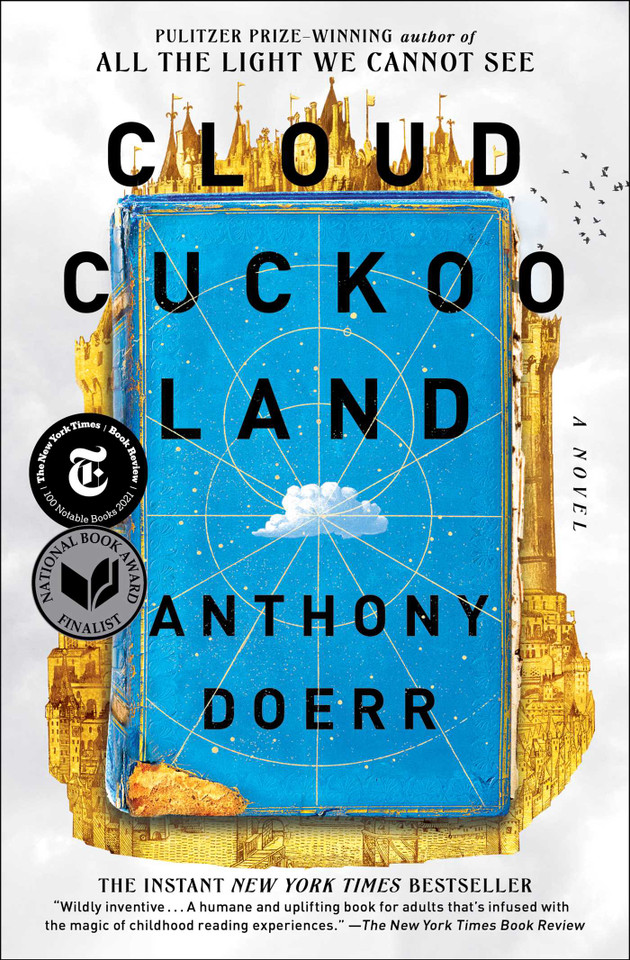 Cloud Cuckoo Land: A Novel book cover by Anthony Doerr