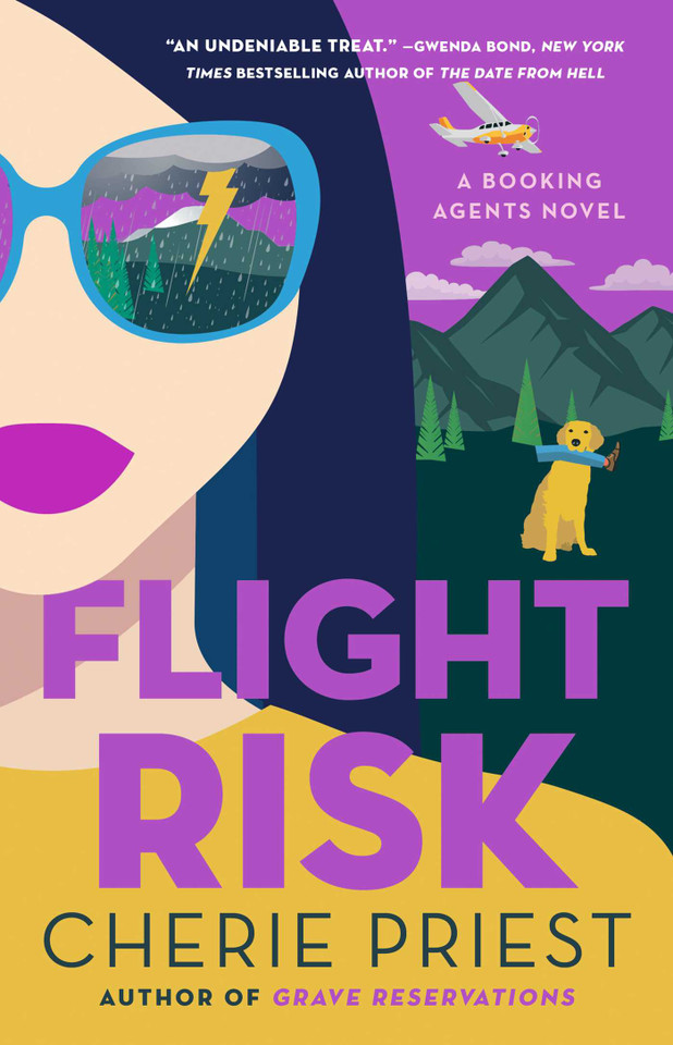 Flight Risk: A Novel (Booking Agents Series) book cover by Cherie Priest