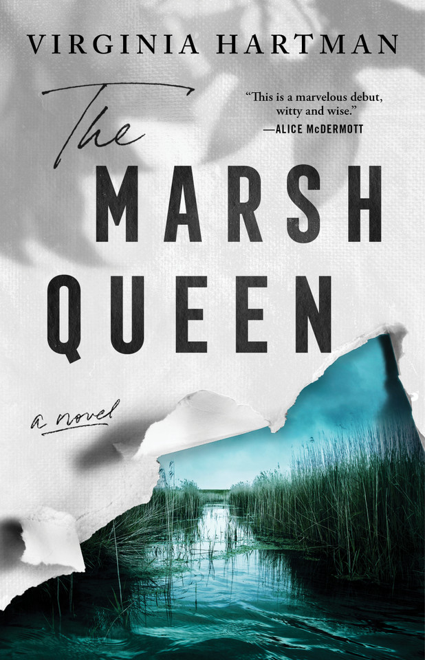 The Marsh Queen book cover by Virginia Hartman